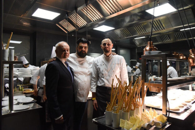 Alle Cattedrali Relais la cerimonia di consegna della Stella Michelin