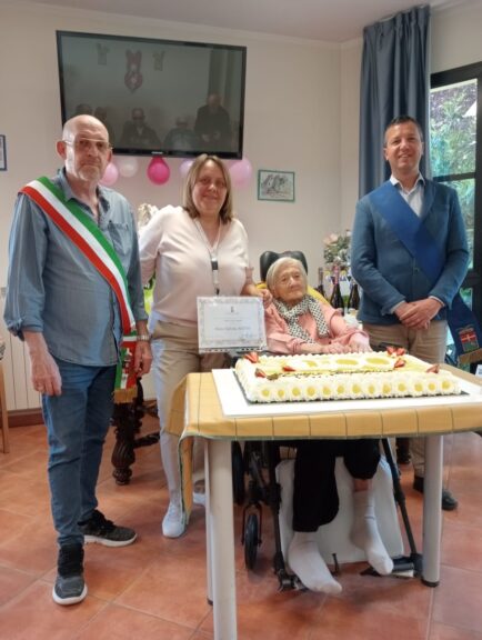 Grana Monferrato festeggia i cento anni di Mariuccia Aceto