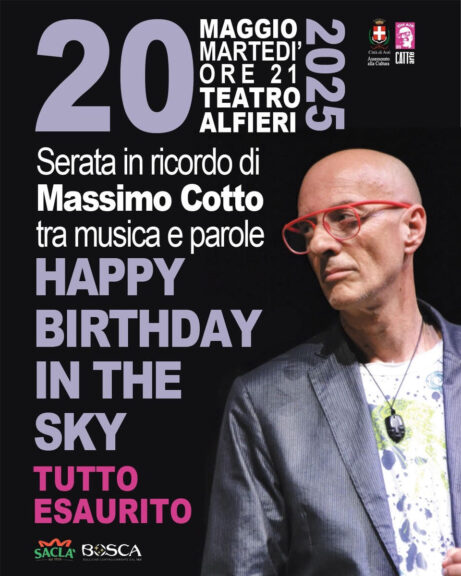 “Happy Birthday in the Sky” per Massimo Cotto nel giorno del suo 63esimo compleanno