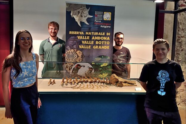 Il Servizio Civile al Museo dei Fossili: quattro giovani volontari in azione per un anno