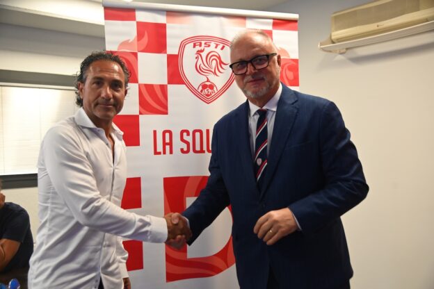 L’Asti presenta il nuovo tecnico Camillo Cascino