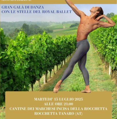 Rocchetta Grand Jeté: stasera il gala di danza a Rocchetta Tanaro