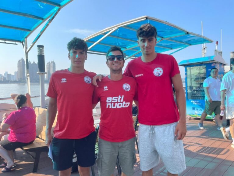 Da Torino a Wuhan. Doppio impegno per l’Asti Nuoto