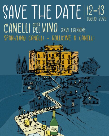 “Canelli Città del Vino” si accende il 12 e 13 luglio con “Sparkling Canelli – Bollicine a Canelli”