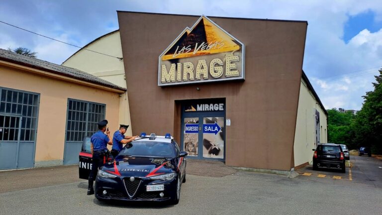 Controlli dei carabinieri nelle sale giochi dell’Astigiano