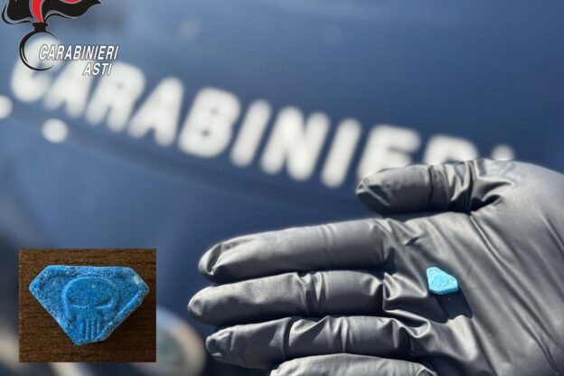 Arrivata ad Asti la “Blue Punisher”, la nuova ecstasy la più potente al mondo