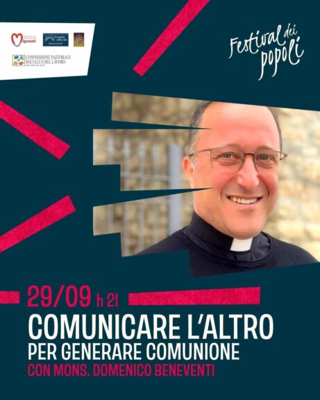 Al Festival dei Popoli monsignor Domenico Beneventi 
