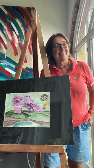 A Cocconato “Colline mondane”, in mostra i di dipinti di Sabina Villa