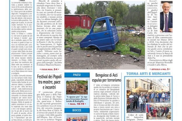 Prima pagina – 26 settembre 2025