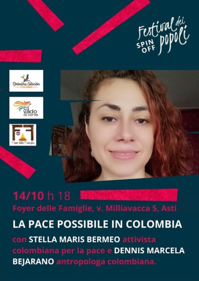 La pace possibile in Colombia, se ne parla al Foyer delle Famiglie