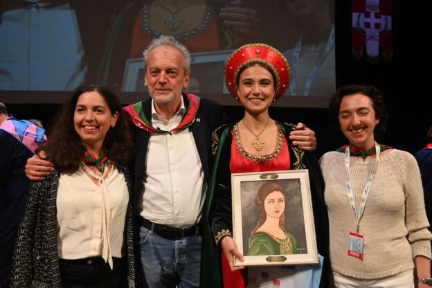 Elisa Secchi di San Pietro eletta Damigella del Palio