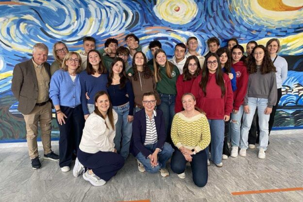 Prof svedesi da Halmstad in visita al “Vercelli” per pensare future collaborazioni