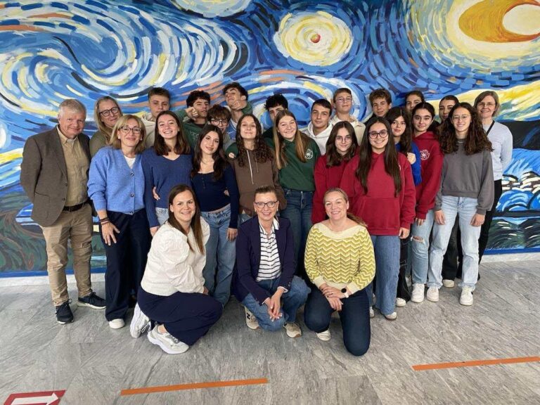 Prof svedesi da Halmstad in visita al “Vercelli” per pensare future collaborazioni