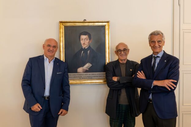 Banca di Asti riscopre un frammento della propria storia:  restaurato il ritratto del Conte Cotti Ceres