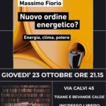 Nuovo ordine energetico? Energia, clima, potere: se ne parla a Viarigi con Massimo Fiorio