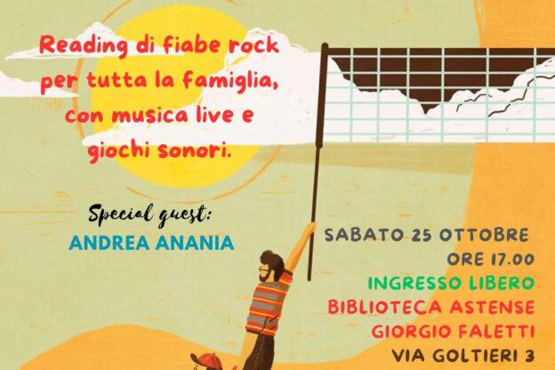 Asti: Mimmi Maselli presenta il libro “Le storie fantastiche del signor Rockteller” (Giunti Editore) in Biblioteca