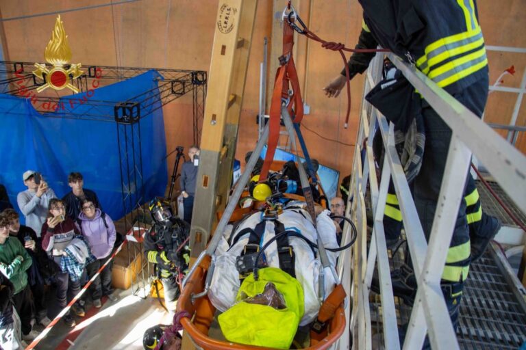 Anche i vigili del fuoco alla settimana europea per la sicurezza sul lavoro