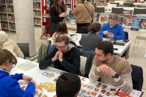 Sabato 15 novembre nuovo appuntamento con la Giornata di Gioco in Biblioteca